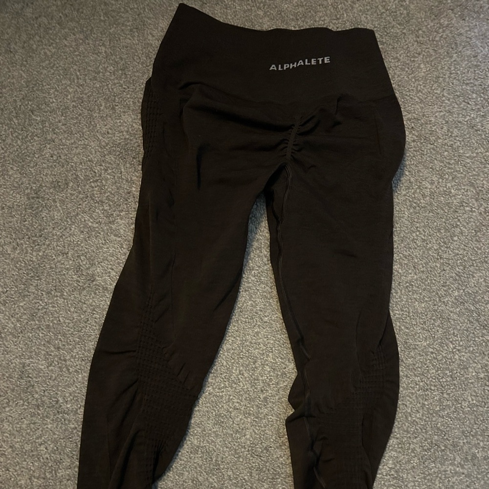 Alphalete Dark Brown Leggings